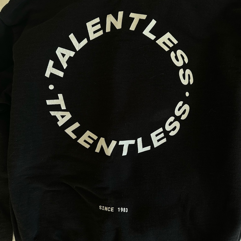 TALENTLESS Black Sweatshirt
